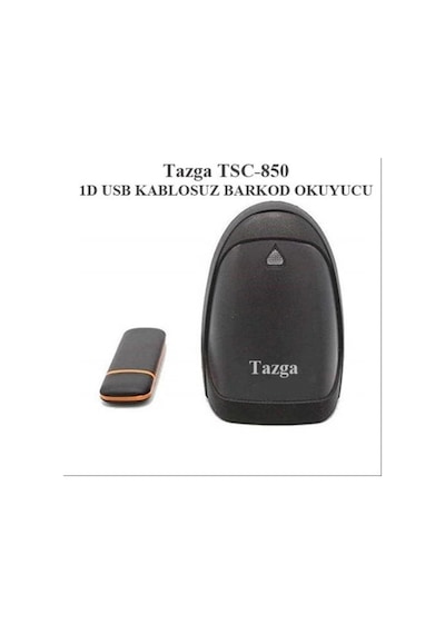 Tazga Tsc 850 1D Usb Kablosuz Barkod Okuyucu