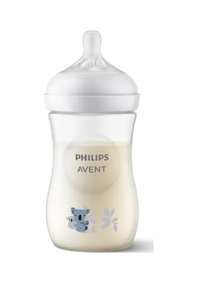 Philips Doğal Tepkili Koala Desenli Pp Biberon 260 Ml, 3-6 Ay, Scy903/67