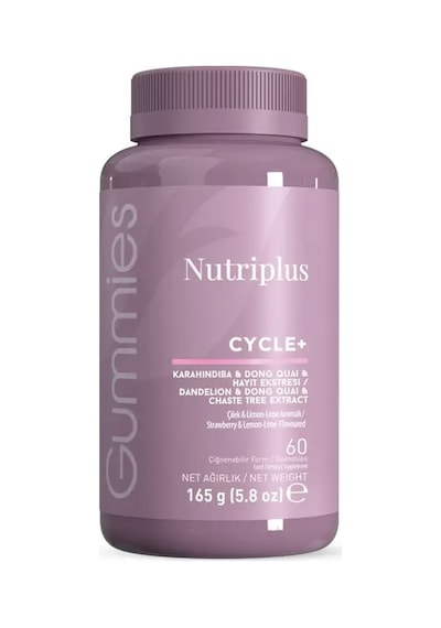 Nutriplus Cycle+ Gummy Çilek & Lime Aromalı 60 Adet
