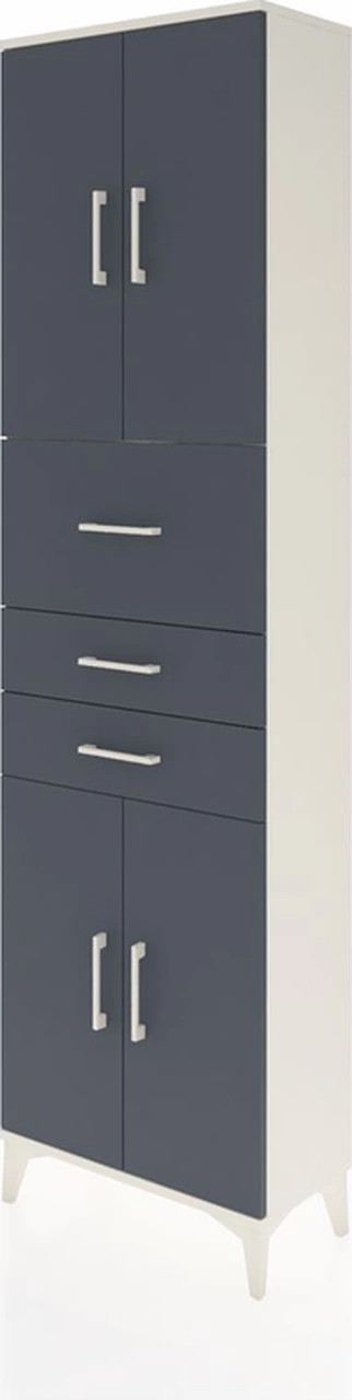 Arges Dolap 3 Raflı 3 Çekmeceli 4 Kapaklı 60x30x221 Aytaşı-an... Aytaşı