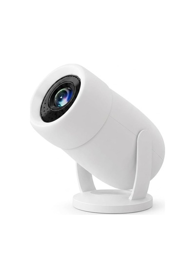Taşınabilir 4k Android Projektör Wifi Bluetooth Destekli Akıllı Sinema Projeksiyon Cihazı Ekran Yansıtma