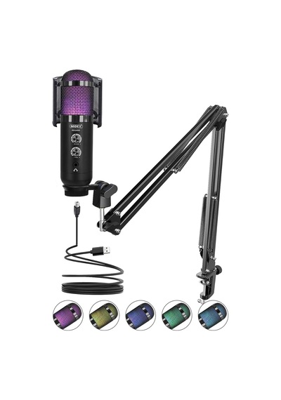 Regard Rgb Set Usb Ekholu Oyuncu Ve Yayıncı Mikrofonu Kayıt Gaming Tiktok Twitch Canlı Yayın Discord Youtube