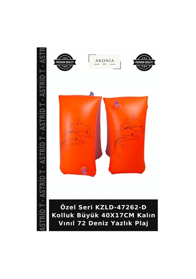 Özel Seri Kzld-47262-d Kolluk Büyük 40x17cm Kalın Vınıl 72 Deniz Yazlık Plaj Çok Renkli