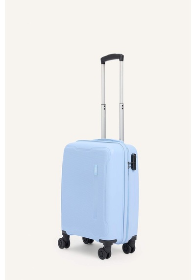 Defacto Unisex Sert Kapaklı Küçük Boy Valiz H2407axnsbe812 Mavi-be812