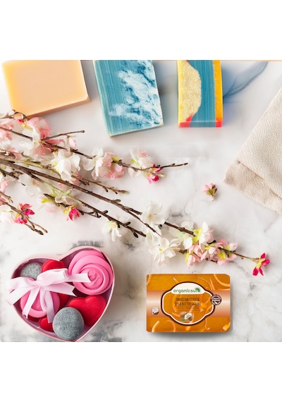 Organicsun Doğal Hindistan Cevizi & Shea Butter Sabunu 140 Gr Tüm Cilt Tipleri İçin Besleyici Ve Onarıcı Etkili