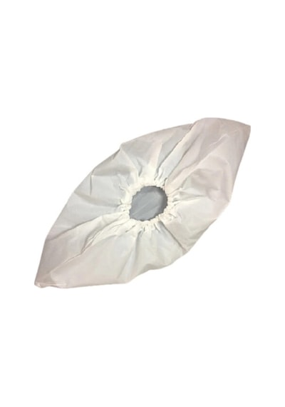 Nonwoven Spunbond Tela Yıkanabilir Beyaz Galoş 1000 Adet