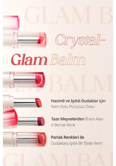 Clio Crystal Glam Balm 03 Honey Cherry