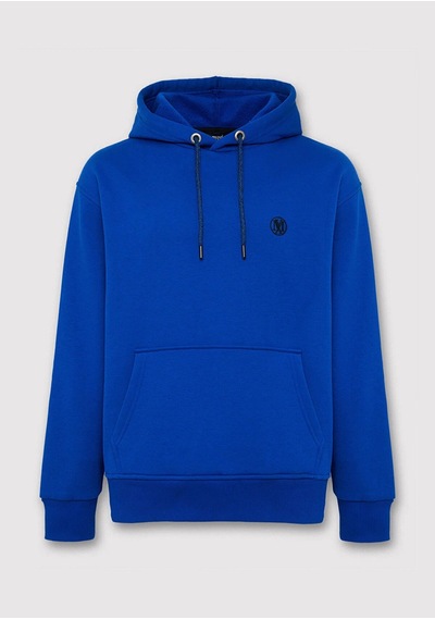 Kapüşonlu Sweatshırt Saks Mavi