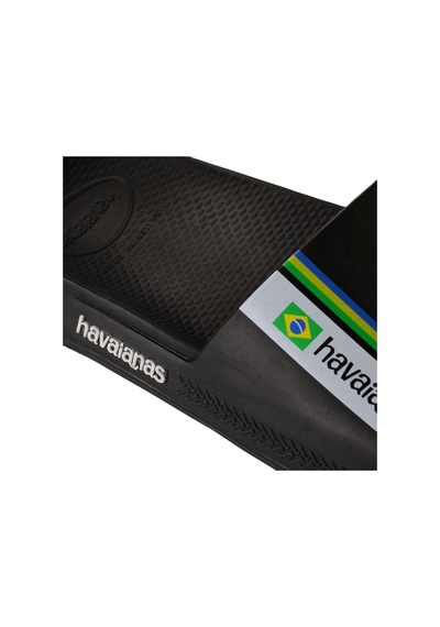 Havaianas Slide Brasil Black Erkek Terlik-4761 Siyah