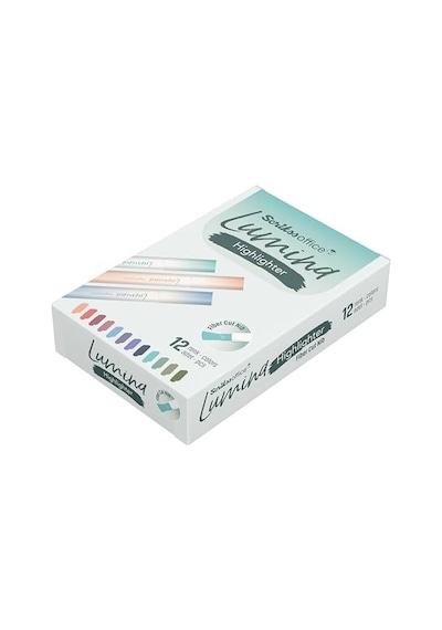 Office Lumina Fosforlu Kalem Lotus Colour - 693u 12 Lik Amb 103 Ivory