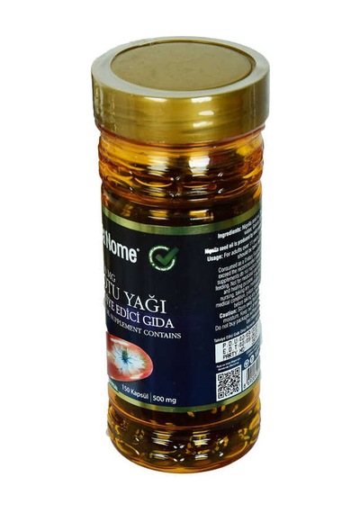 Shiffa Home Çörek Otu Yağı Soğuk Pres 500 Mg X 150 Kapsül