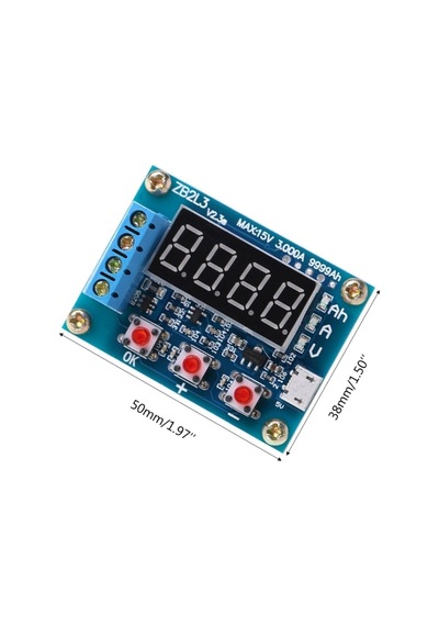 Butu Zb2l3 Pil Kapasitesi Test Cihazı 1.2-12 V 18650 Li-ion Lityum Kurşun Asit Pil Kapasitesi Ölçer