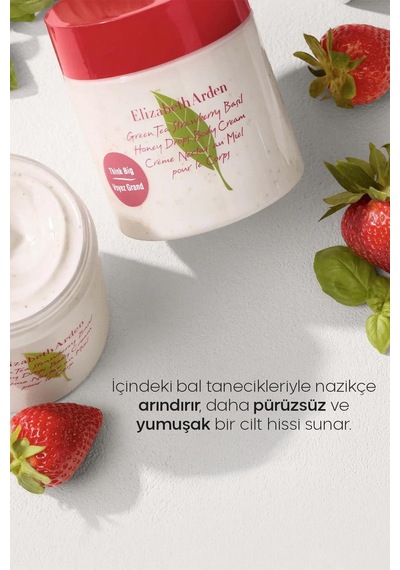 Elizabeth Arden Green Tea Strawberry Basil Honey Drops Vücut Kremi 500 ML