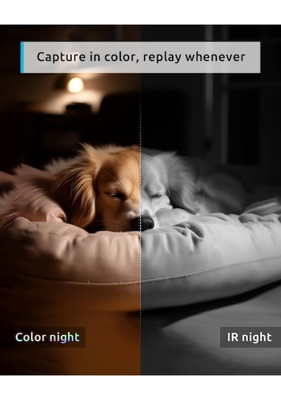 Pet Kamera 2k, 360 Kapalı Güvenlik Kamerası, Telefon Uygulamalı Köpek Kamerası, Ev Güvenliği İç Mekan İçin