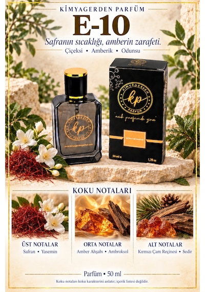 KP E-10 Erkek Parfüm EDP 50 ML