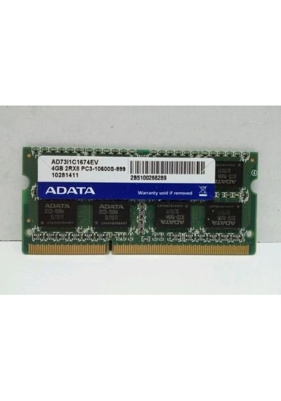 Ad73ı1 C1674ev 4 Gb 2rx8 Pc3 10600s-999 1333 Mhz 204-pin Sodımm Laptop Memory.
