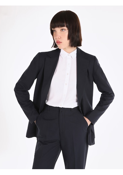 Colins Regular Fit Lacivert Kadın Ceket Cl1066419 Lacivert