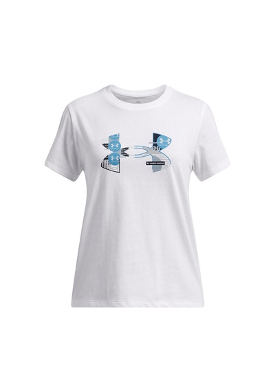 Under Armour Kız Çocuk Tişört 1389769-100 BEYAZ
