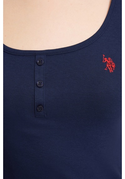 U.S. Polo Assn. U.s. Polo Assn. Kadın Lacivert Tişört Basic 50321790-vr033