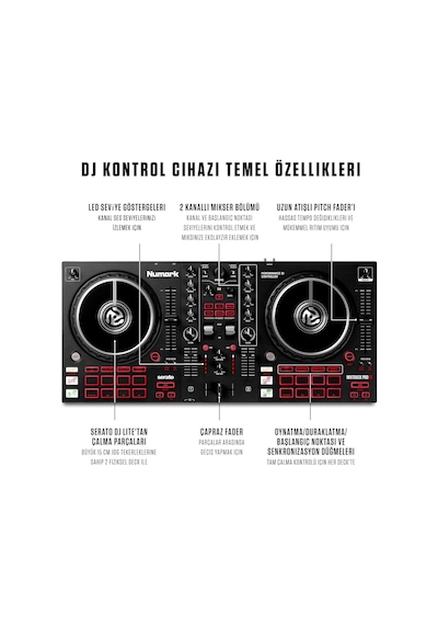 Mixtrack Pro Fx 2 Deck Dj Controller