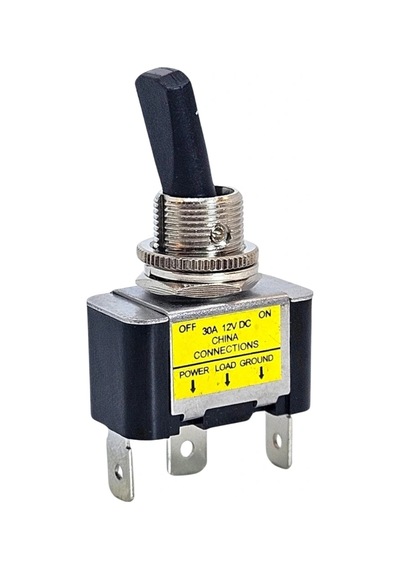 Ic-151b Toggle Switch 12v 30a On-off Işıklı Asw-07d-2