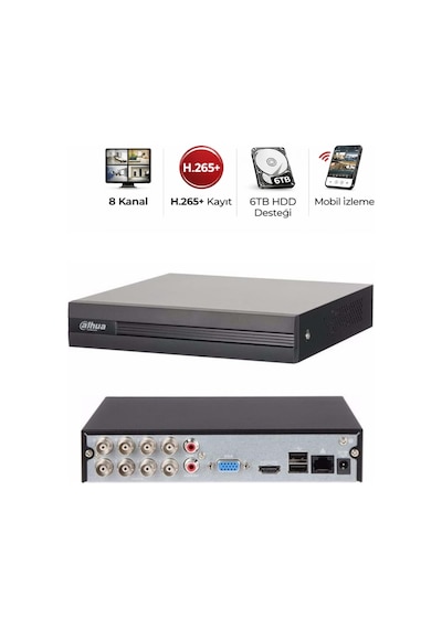 Xvr1b08ı-t Wizsense 8 Kanal Dvr Güvenlik Kamera Kayıt Cihazı