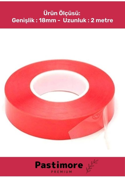 Duş Pvc Lavabo Küvet Tezgah Süper Güçlü Duvar Çerçeve Taşıyıcı Çift Taraflı Nano Teknolojili Bant