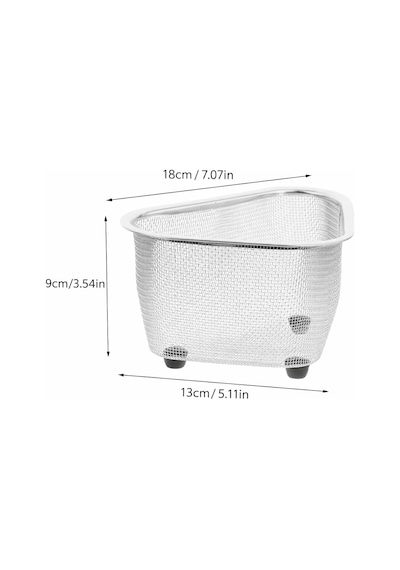 Busstier Ayaklı Lavabo Süzgeci Mutfak Ve Banyo İçin Metal File Gider Süzgeci Gıda Artığı Ve Saç Tutucu Drenaj Diğer