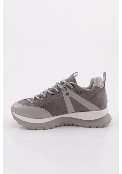 Dgn 72119 Kadin Bağcikli Spor Ayakkabi 72119-2027-R0611 Gri