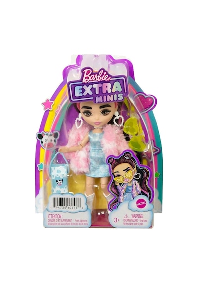 Extra Mini Bebekler Peluş Ceketli Elbise