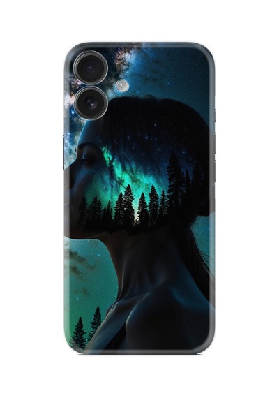 Apple İphone Uyumlu 16 Kılıf Boutique Baskılı Resimli Woman İn Tree Pcode -004