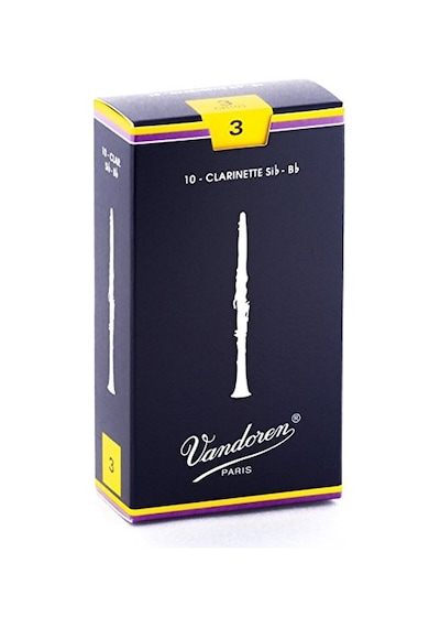 Vandoren Traditional Bb Clarinet Reeds No:3 Bb Klarnet Kamışı