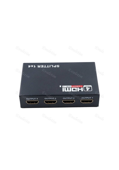 4 Port Hdmi Splitter Çoklayıcı 4410P Switch Çoğaltıcı Çoklu Uydu