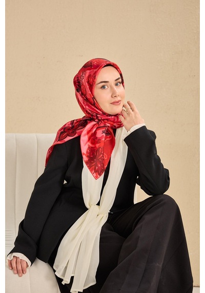 Silk Home Twill İpek Eşarp 11512-20 Mavi