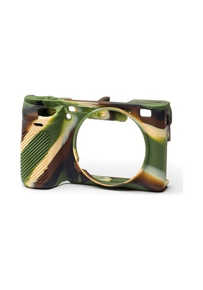 Easycover Sony A6500 Silikon Kılıf Ecsa6500C (Kamuflaj)