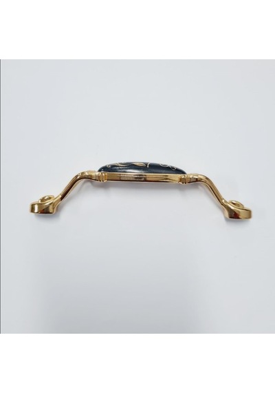 Miray 128 Mm Metal Gold Siyah Desenli / 5 Adet Altın