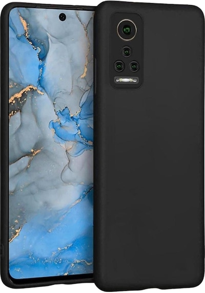 General Mobile GM 22 Pro Uyumlu Silikon Kılıf - Kamera Korumalı Esnek Pastel Renk Kapak -Siyah