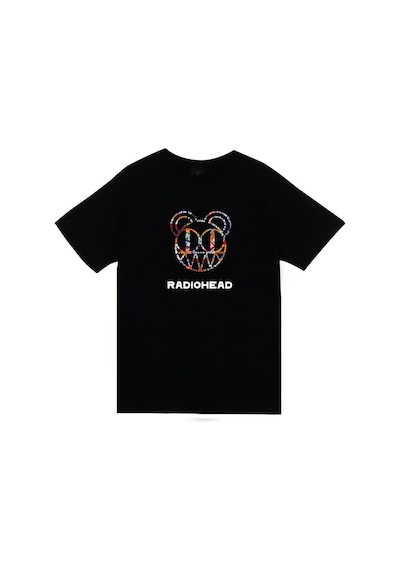 Stoned&Fame Unisex Siyah Radiohead Baskılı T-shirt SIYAH Siyah