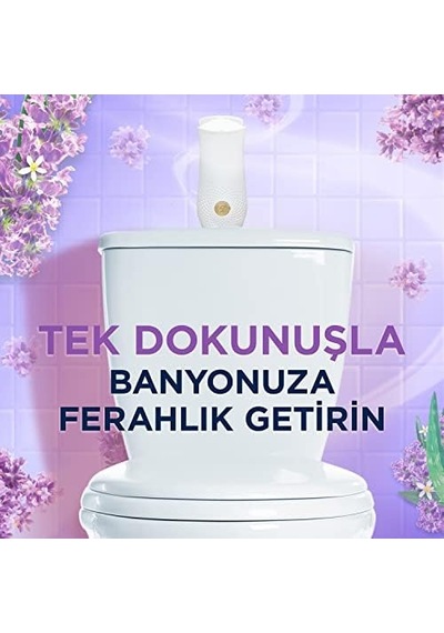 Banyo Hava Tazeleyici Cihaz Ve Yedek Lavanta Ferahlığı 10 Ml Abundance Prosperity