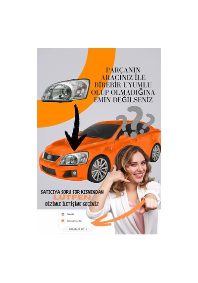 Opel Corsa D 07-10 Far Camı Sol