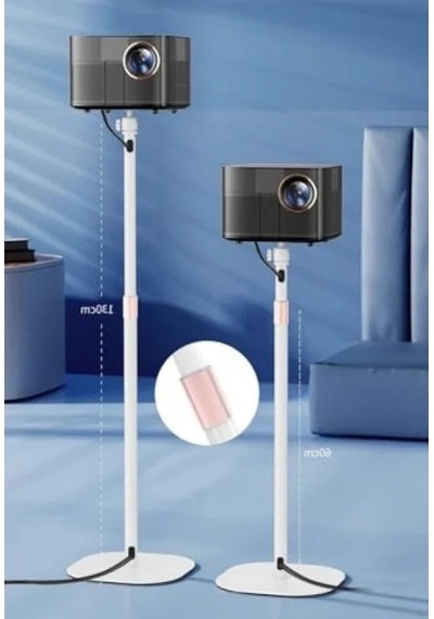 Ayarlanabilir Metal Projektör Standı - 60-130 Cm Yükseklik