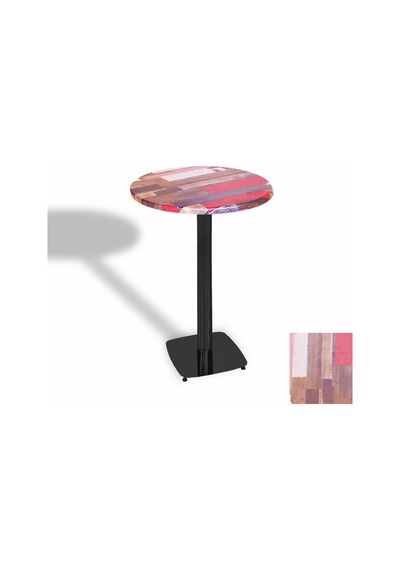 Bistro Masa Tokyo Esb - Werzalit, Wermodin Ve Allzalit Tabla 60 Cm Çap - Redwood Çok Renkli Bistro Masa Tokyo Esb - Werzalit, Wermodin Ve Allzalit Tabla 60 Cm Çap - Redwood Çok Renkli