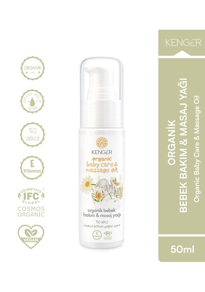 Kenger Bebek Bakım & Masaj Yağı 2 x 50 ML