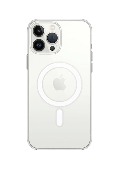 Newface Apple iPhone Uyumlu 14 Pro Max Kılıf Magneticsafe Şeffaf Silikon