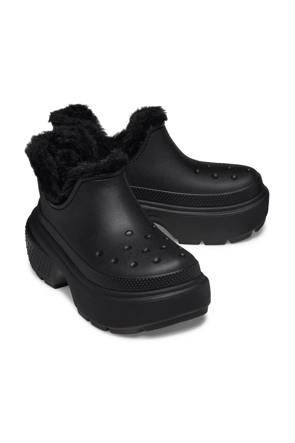 Crocs Stomp Lined Shorty Bot 091 Sıyah