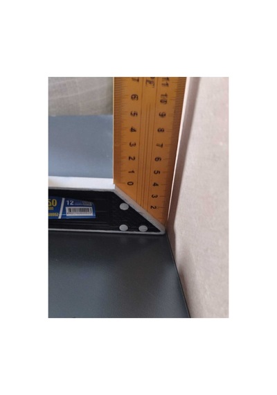 Klc L Gönye Alüminyum Gönye Sarı Gönye Cetvel Kaynak Kaynakçı Marangoz Gönyesi 350 Mm