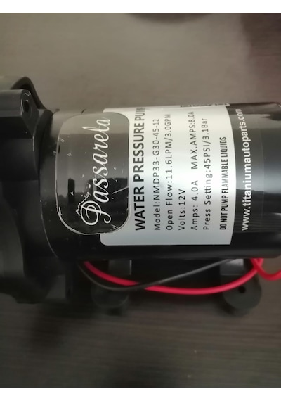 Passarella Karavan Ve Tekneler İçin 12v Hidrofor 11.3 Lt
