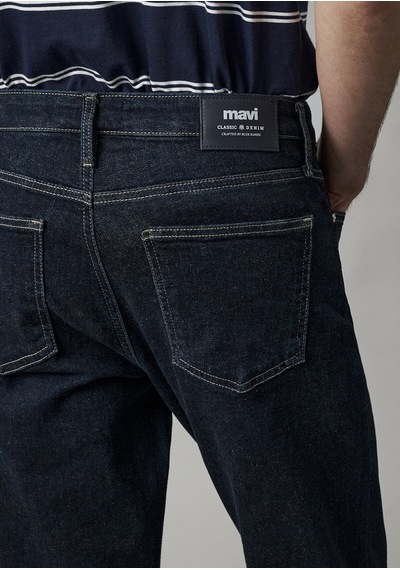 Mavi Marlon Classic Denim Rinse Lacivert