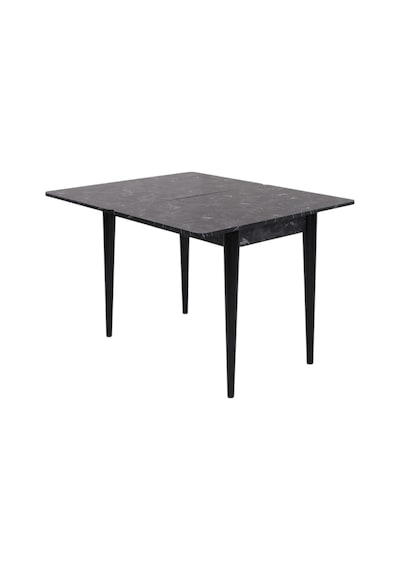 Damla Hilal Mdf Mutfak Masa Sandalye Takımı 60x100cm Siyah