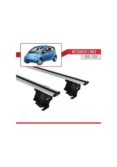 Mitsubishi I-miev 2010-2021 Arası İle Uyumlu Ace-4 Ara Atkı Tavan Barı Gri